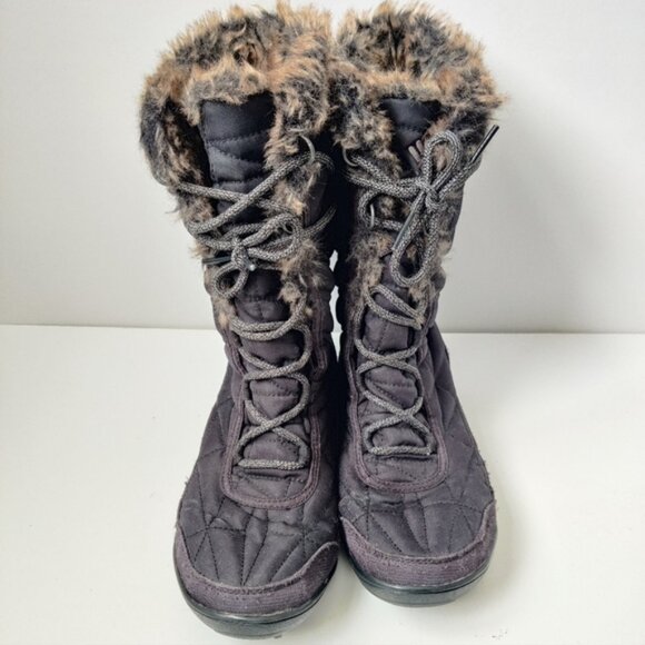 Columbia Women's Minx Mid III Size 10 Black - Picture 3 of 11